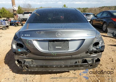 2017 Mercedes-Benz C 300 4Matic from USA, damaged, VIN 55SWF4KB1HU208656